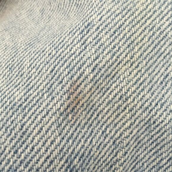 LEVIS 521 Vintage 90s Moms Jeans Tapered Leg Fit 6 Petite High Waist Light Wash - Picture 8 of 12